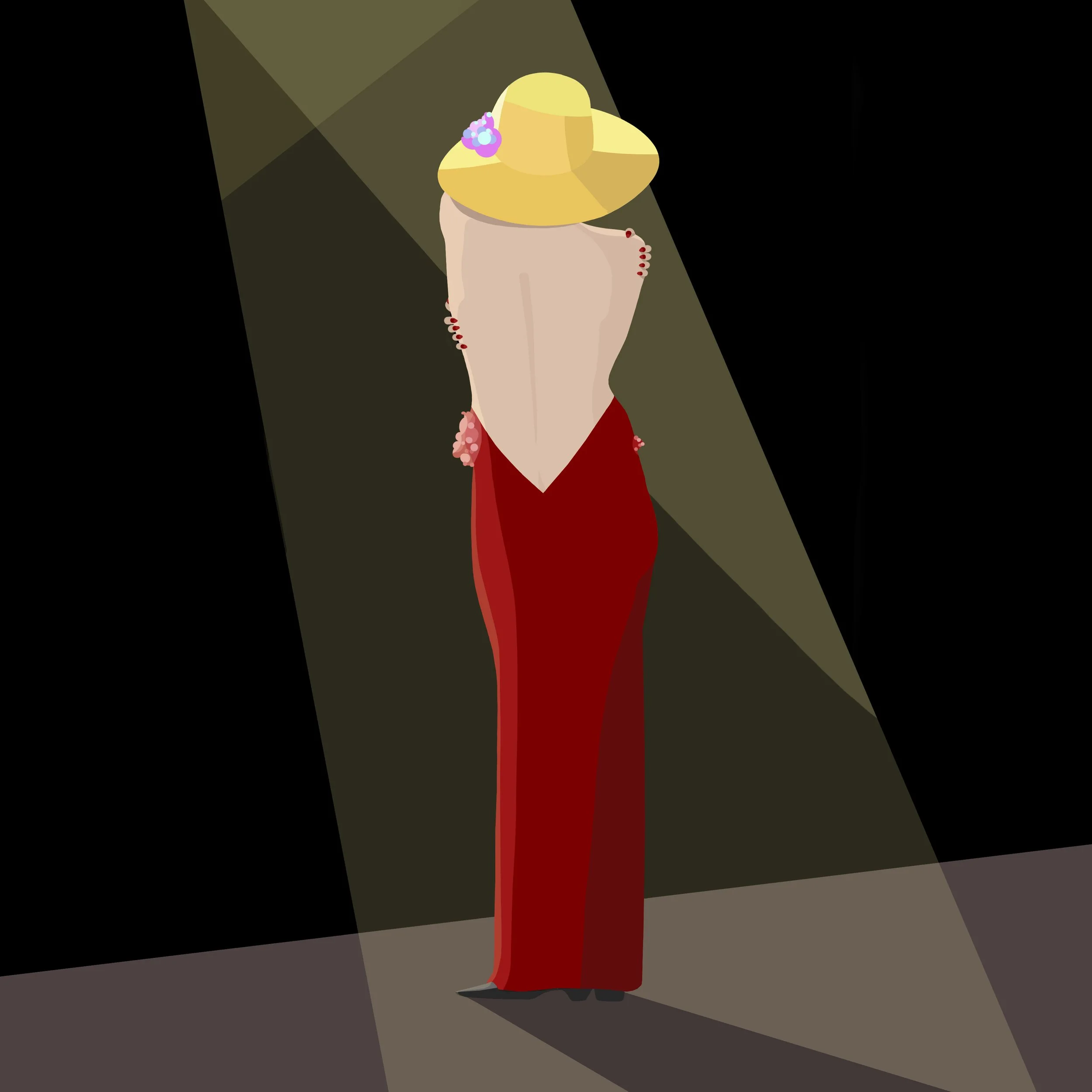 THE POSE | MIXED MEDIA | DIGITAL ENHANCEMENT