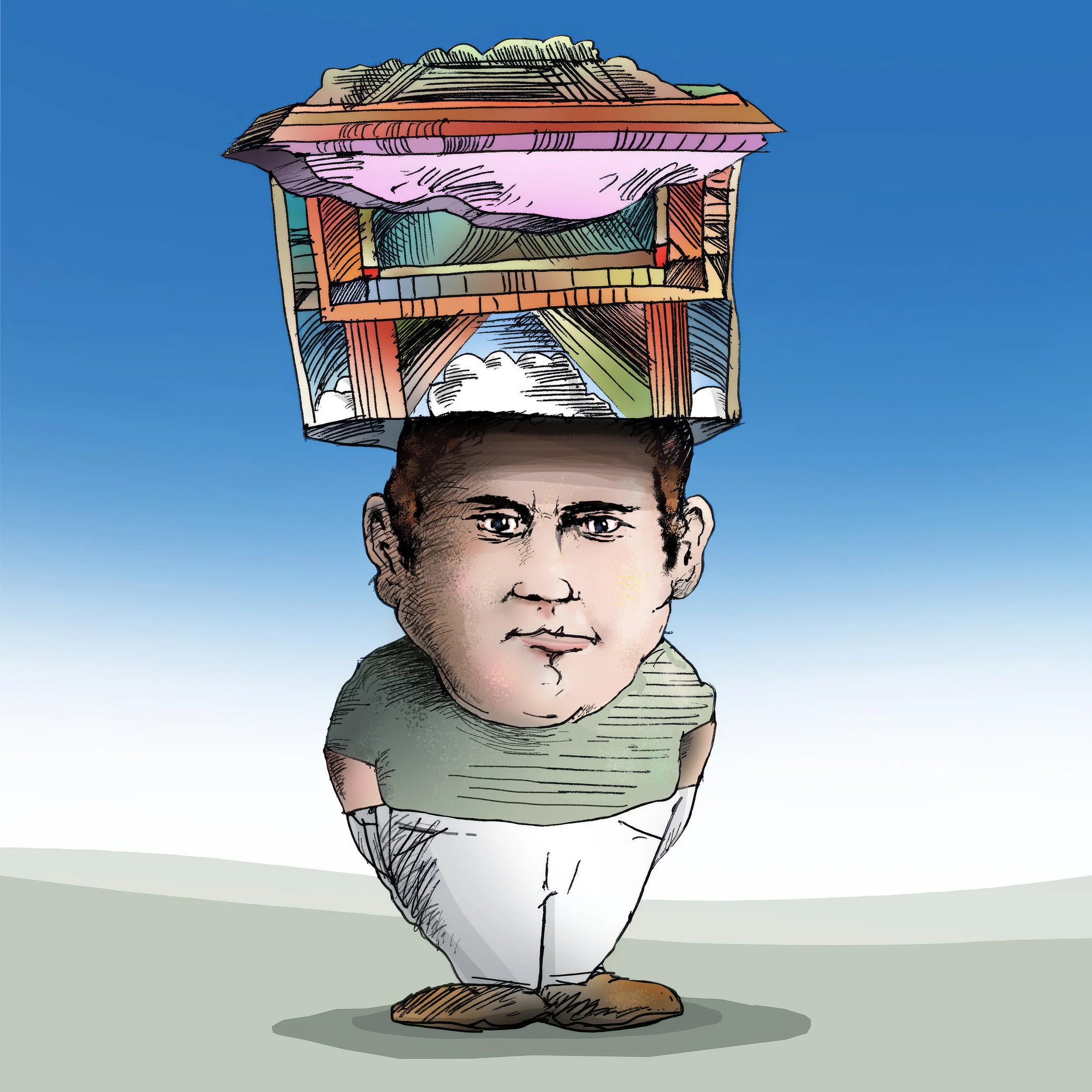 SATISFACTION | MIXED MEDIA | DIGITAL ENHANCEMENT