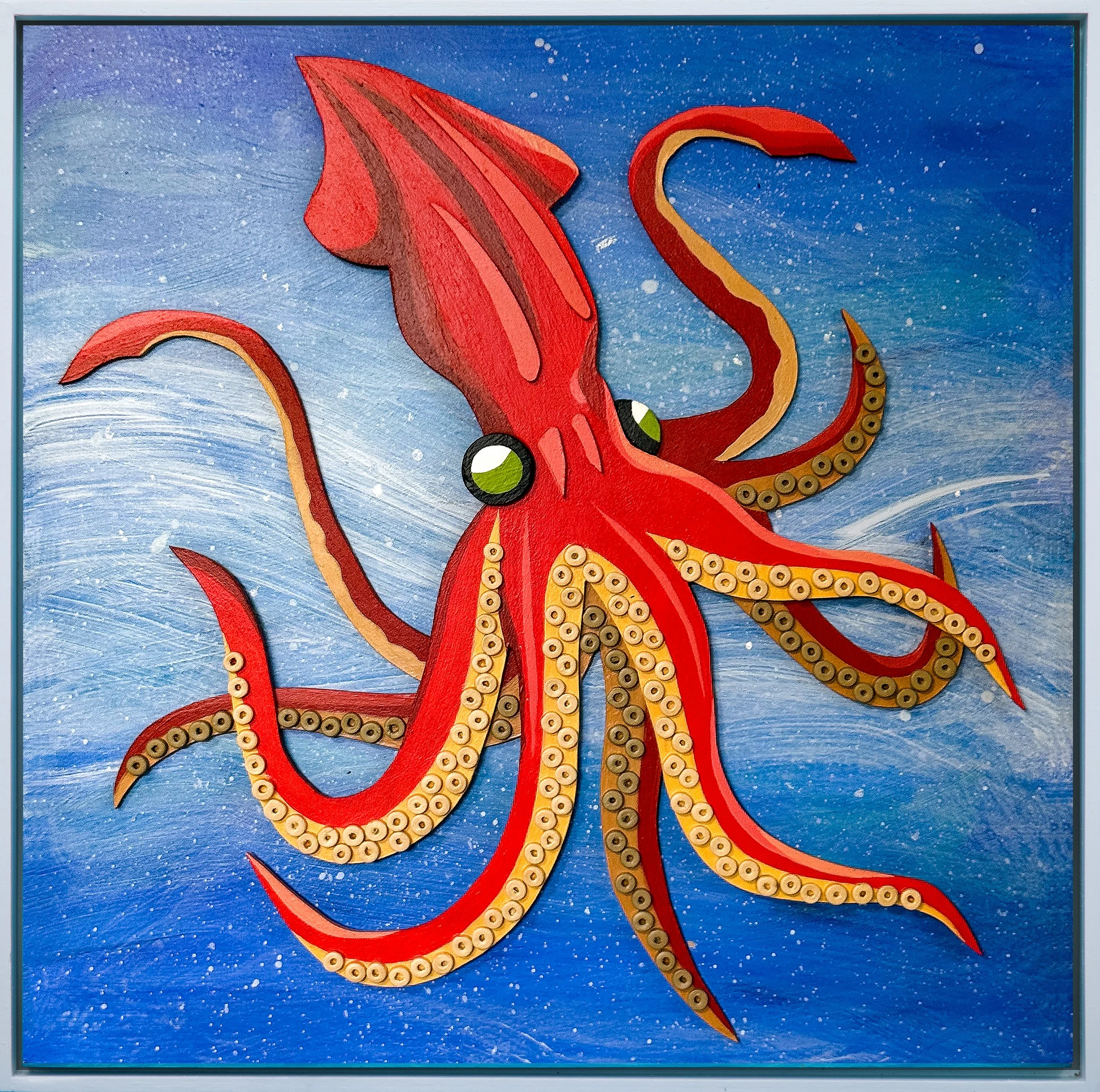 ACRYLIC | WOOD | 16” X 16”