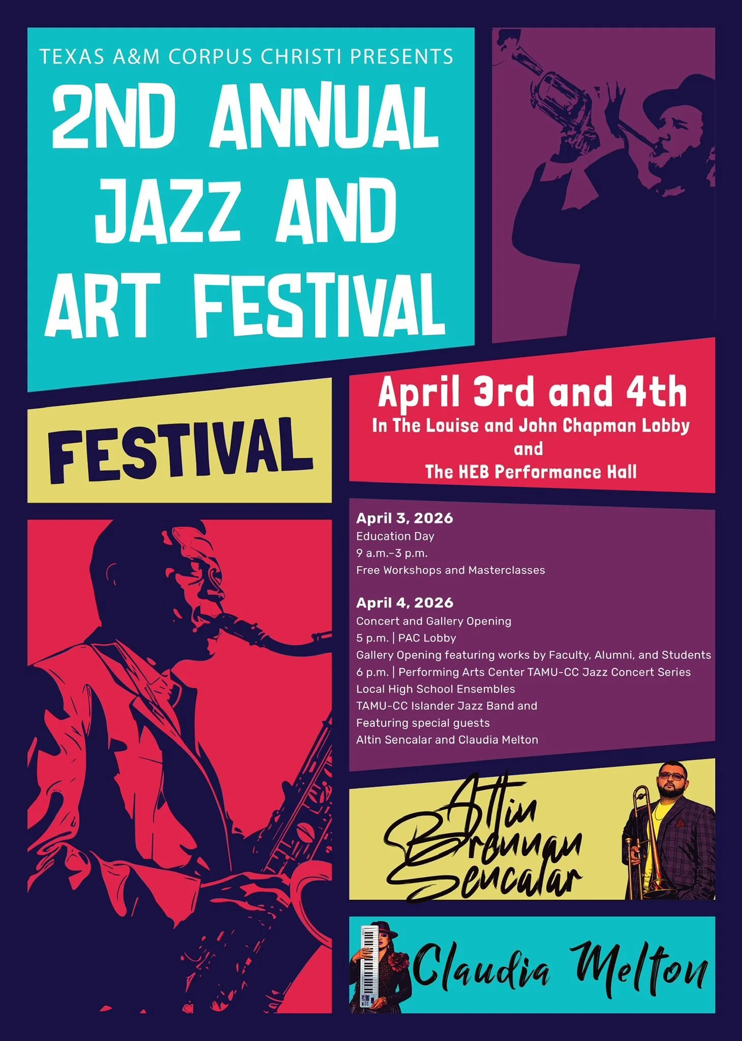 Texas A&amp;M University Corpus Christi Jazz Festival Guest Artist 