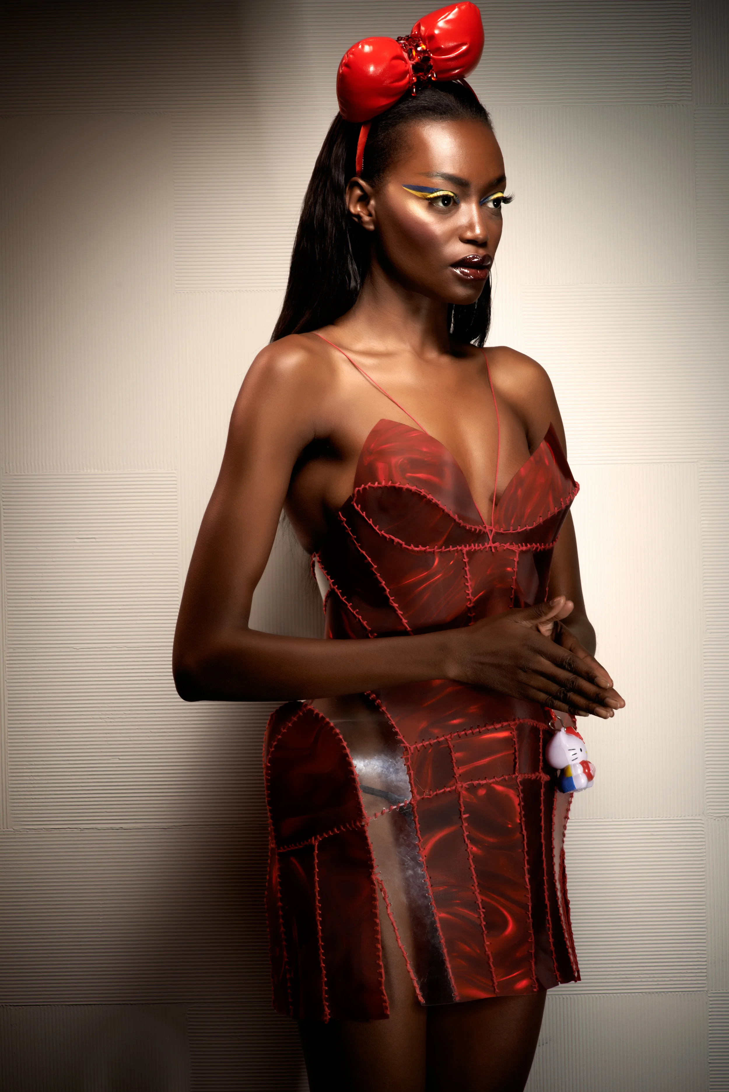 Makeup by: Christie Puccio and Julio Sandino Photographer: Steven Paul for Italian Vogue