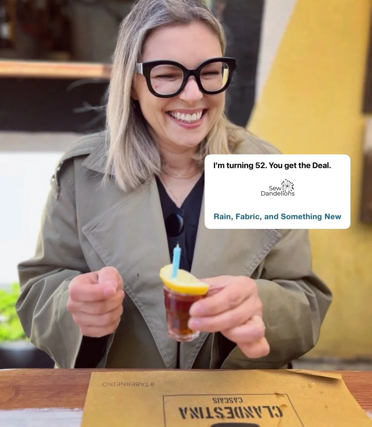 You have about 30 hours to score the most insane $52 deals of the whole year. Comment OFFER, and we&rsquo;ll send you the correct code to register. Tell your friends too, because they can join you for a sewing class/course for $52. As always, if you 