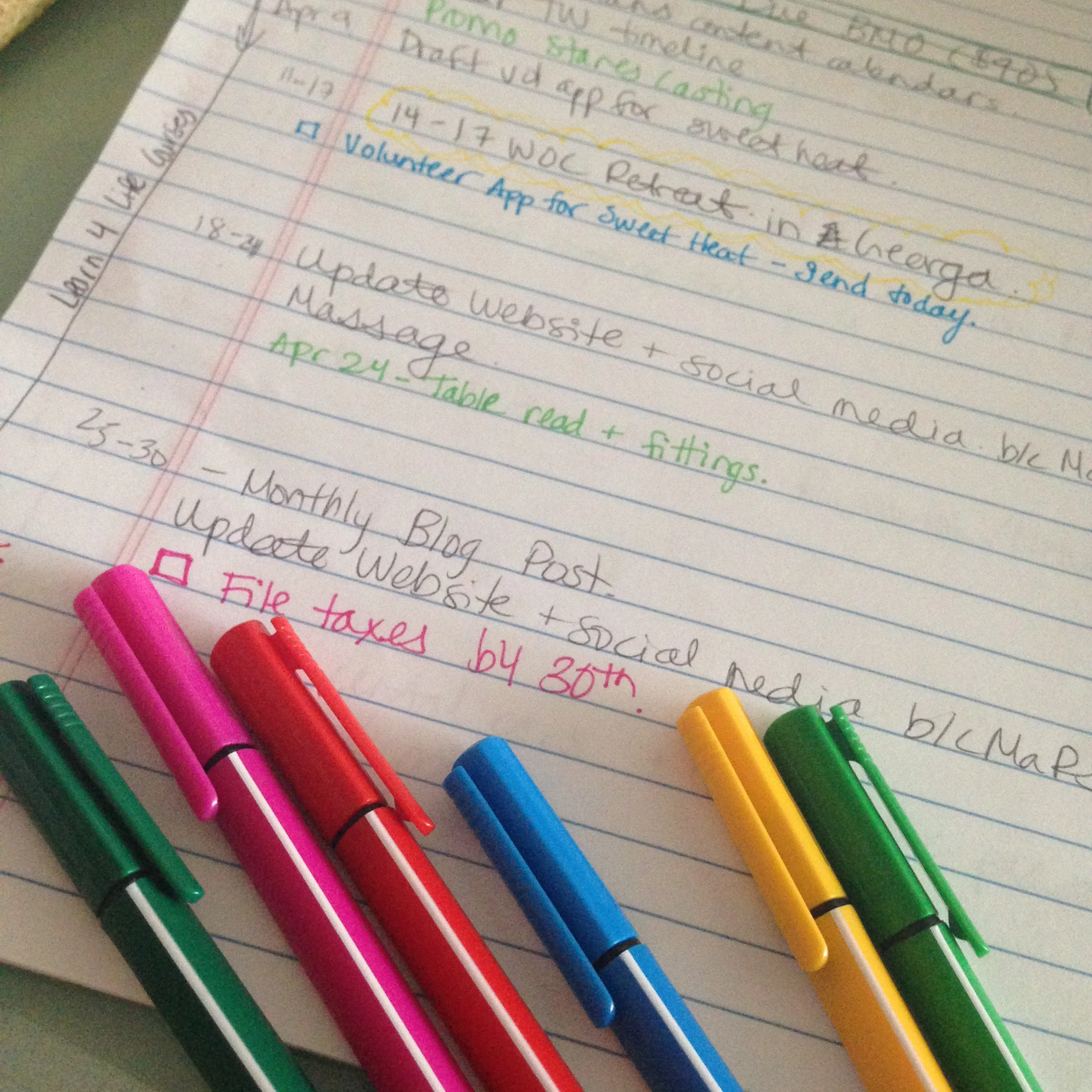 Success: Step by Step - Weekly Goals