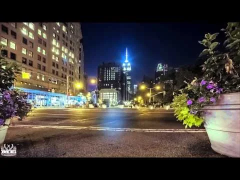 GoPro HERO4 Amazing NYC Night Time Lapse 4K UHD
