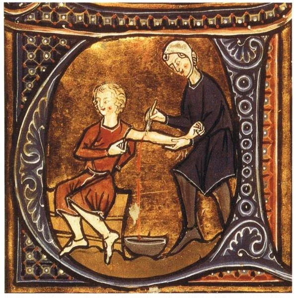 British Library MS Sloane 2435 c. 1285 "I think we're going to need a bigger leech."