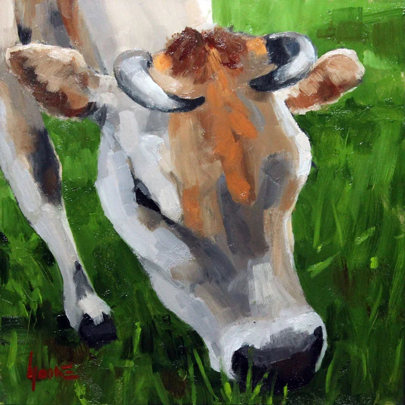 Grazing Cow