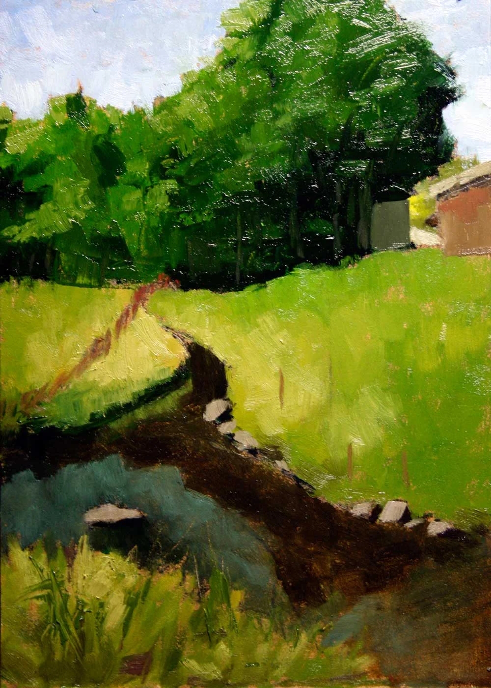 Stream at Eccardt Farm