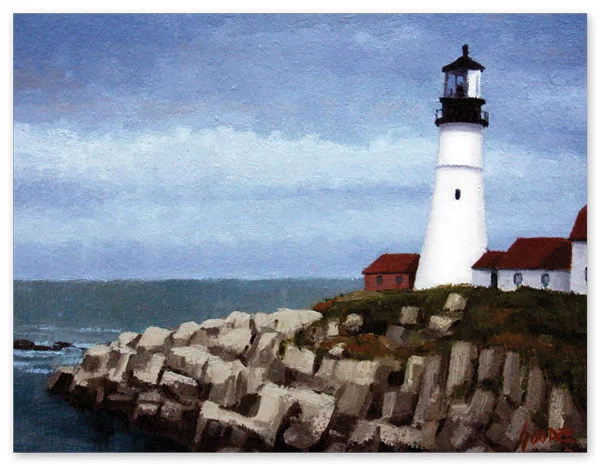 Maine Lighthouse (set of 5)