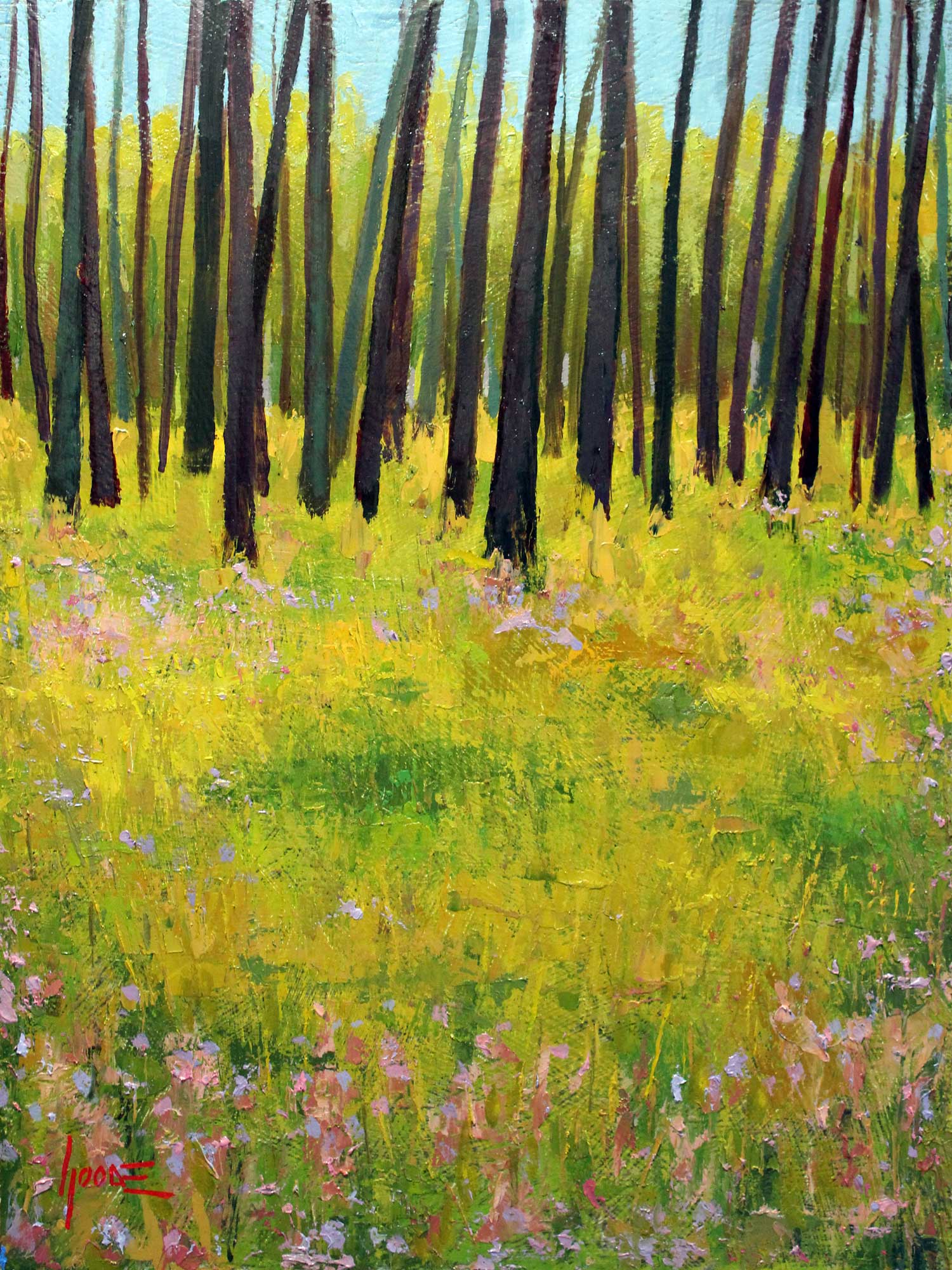 Meadow and Trees