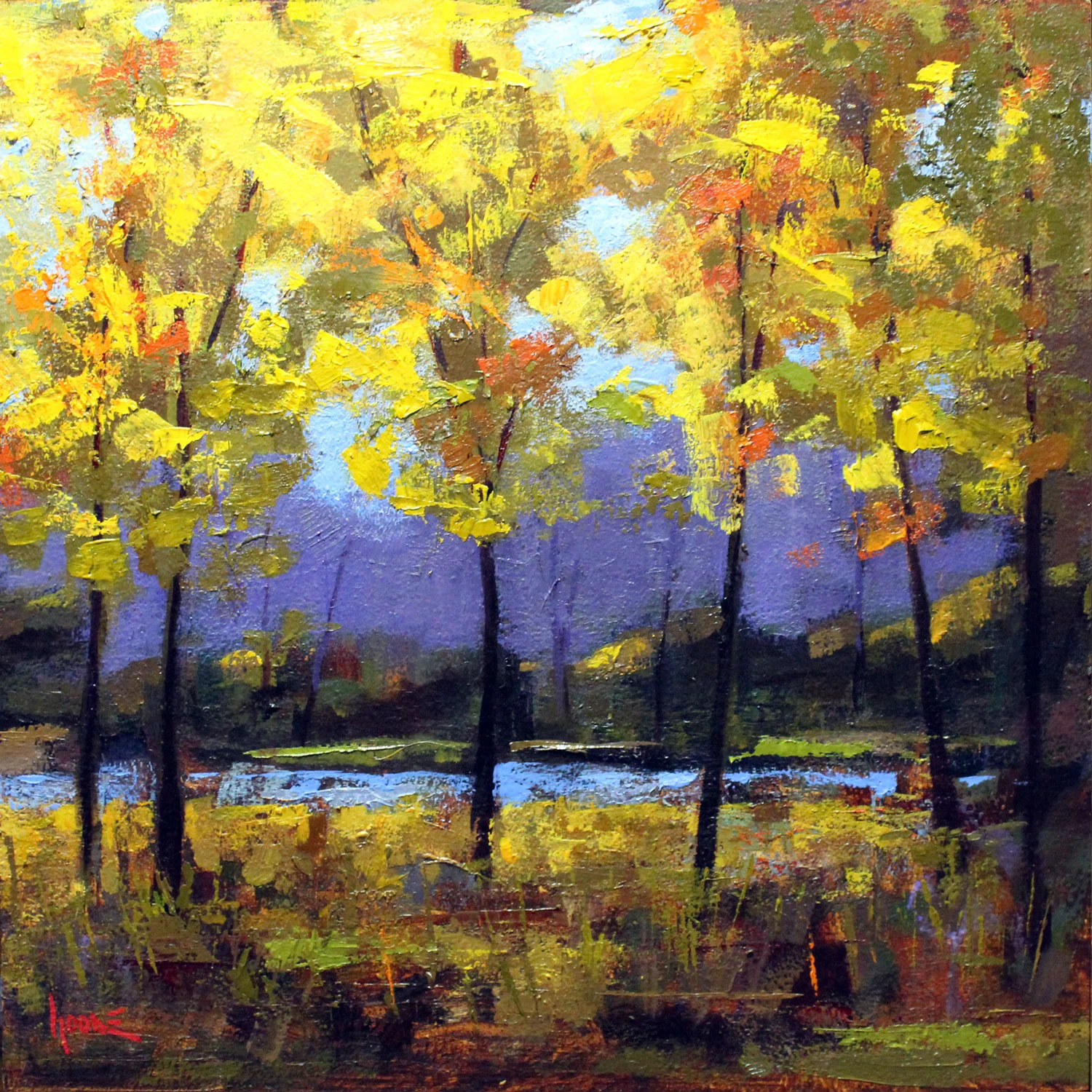 Autumn Light Triptych - Right