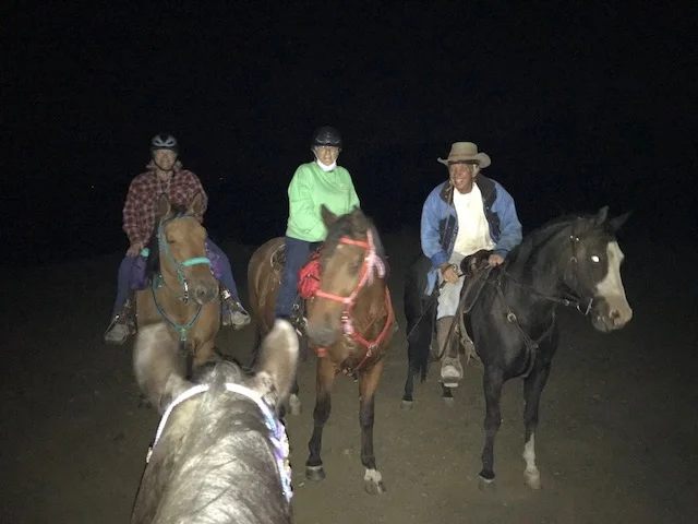 Amy and family go on a night ride with Colin Dangaard in Malibu