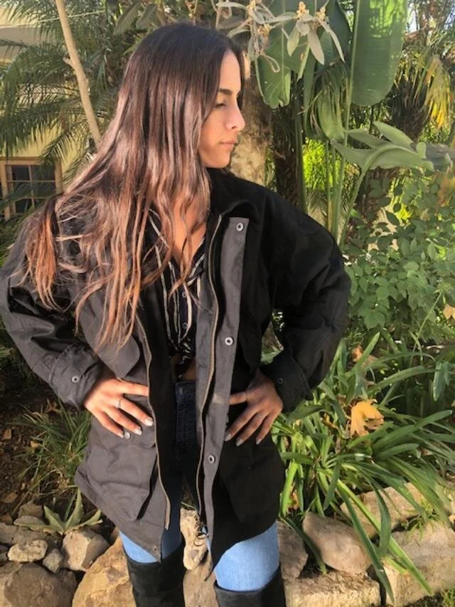 women's adelaide oilskin jacket