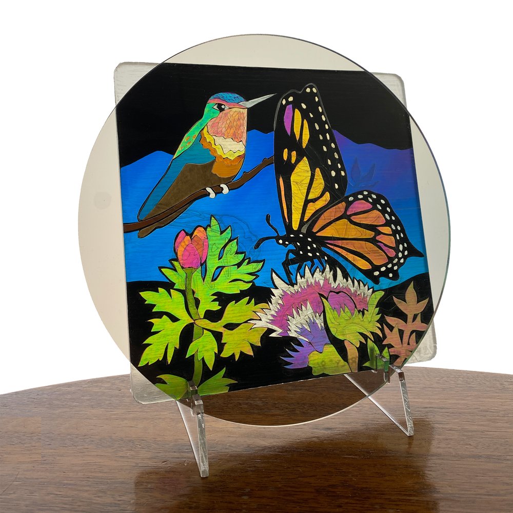 Bees, Birds & Butterflies Mosaic Art Set - House of Marbles US