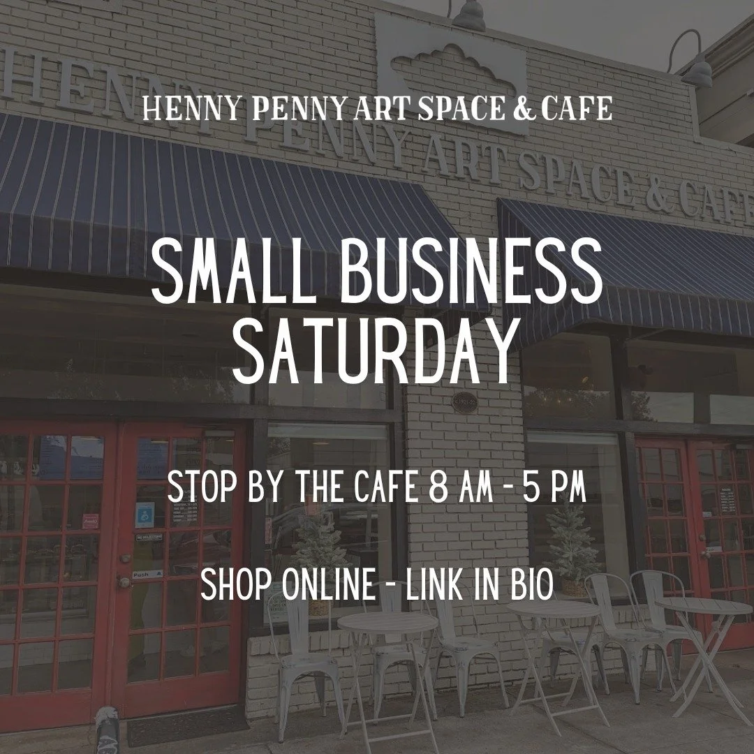 🛍 Shop Small Business Saturday!
Stop by the caf&eacute; tomorrow for coffee and treats, and shop online at the link in our bio for our specialty coffee&mdash;locally roasted in small batches and delivered to your door. 

✨ Get a head start on holida