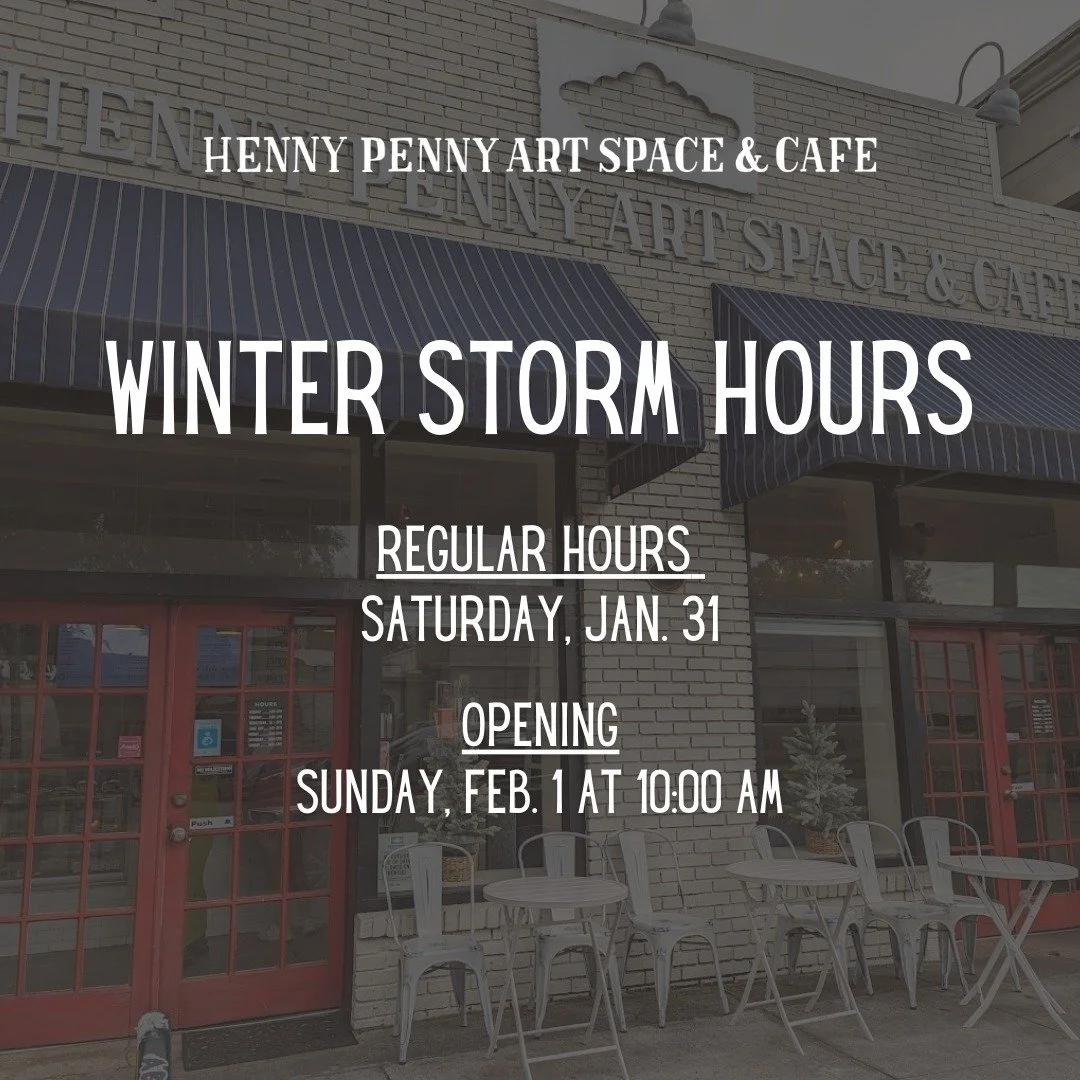 Henny Penny will have regular hours today, Saturday, January 31. We will reopen tomorrow, Sunday, February 1 at 10:00 AM. Stay safe and warm!