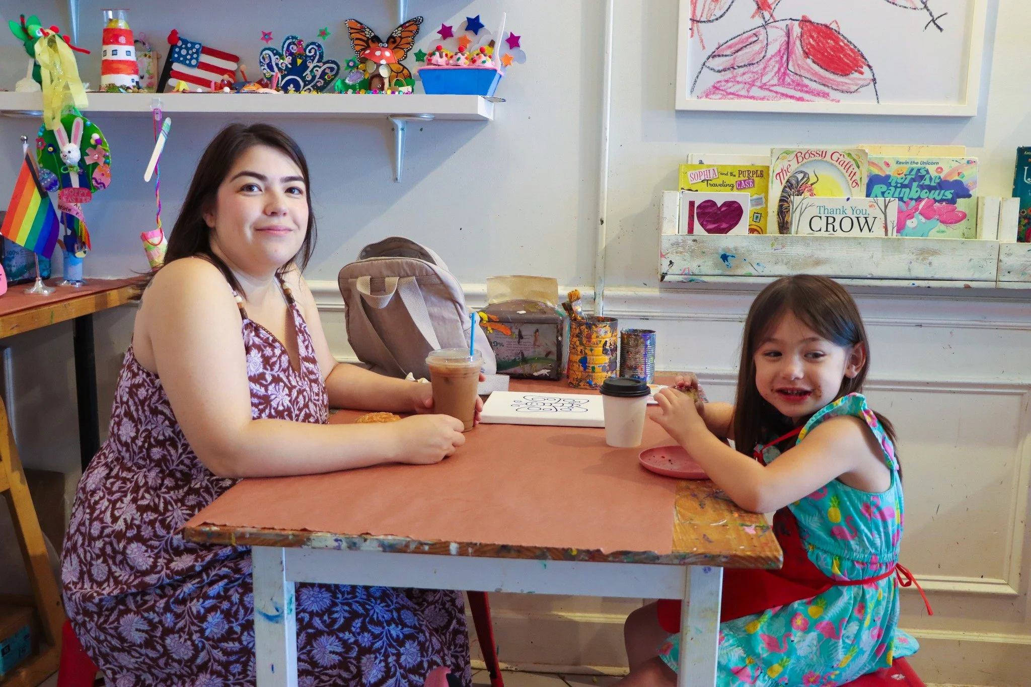 Some of the sweetest moments are the simple ones. 💕☕

Grab a fresh-brewed coffee, treat yourself to a delicious pastry, and settle in for a relaxing morning of creativity in our Art Space. Whether you're making memories, sharing conversations, or cr
