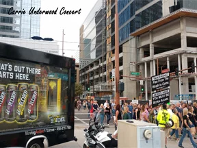 Downtown Phoenix D-backs and Carrie Underwood Concert.