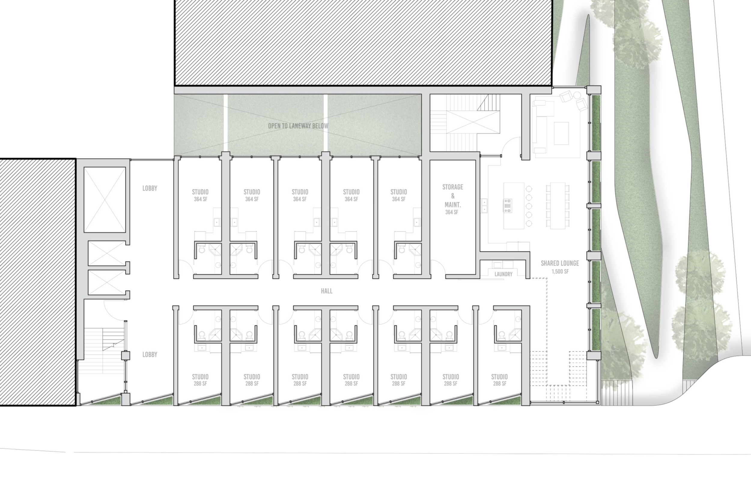 Typical Floor Plan - Social Housing