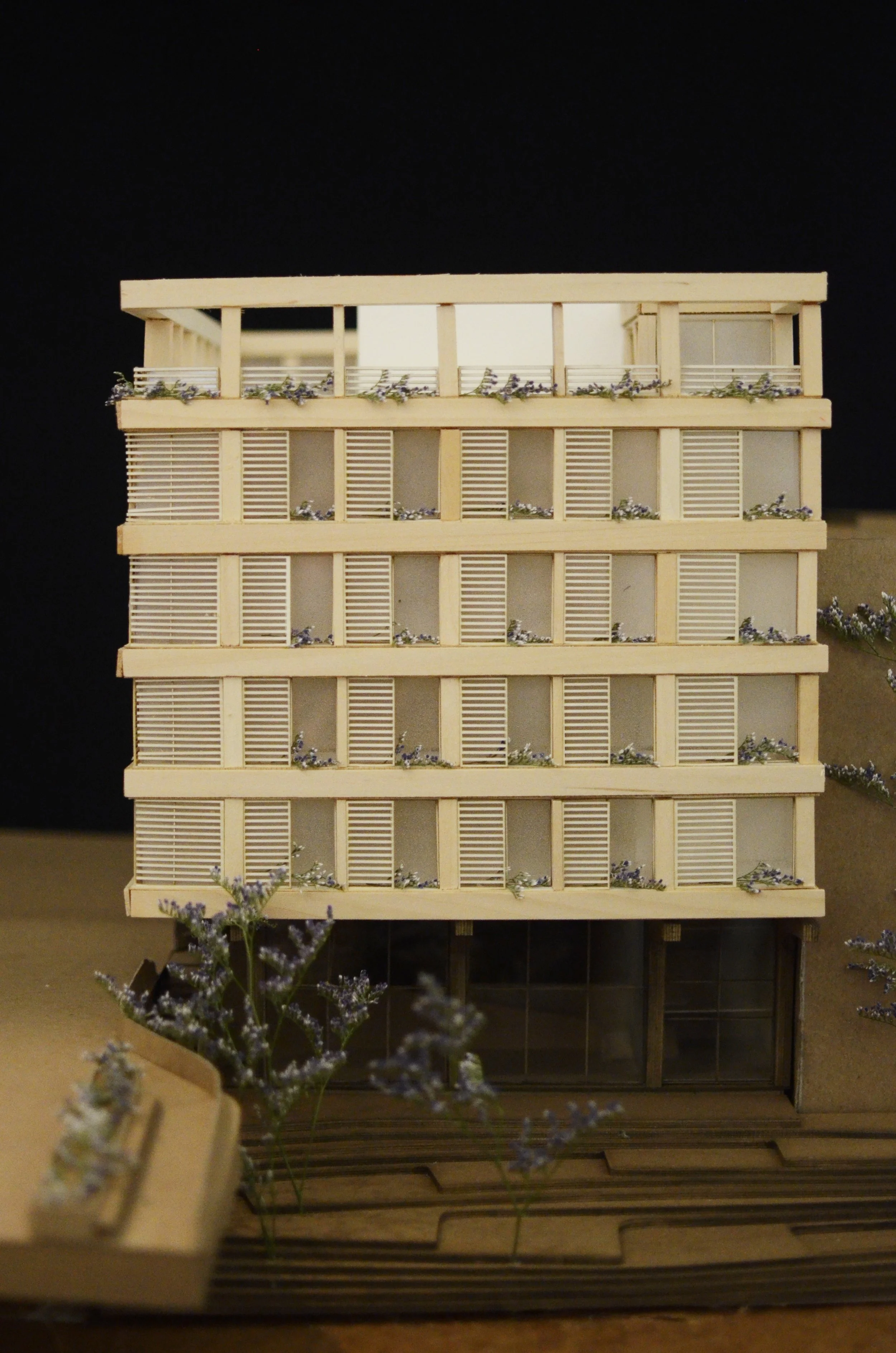 1/8" Building Model
