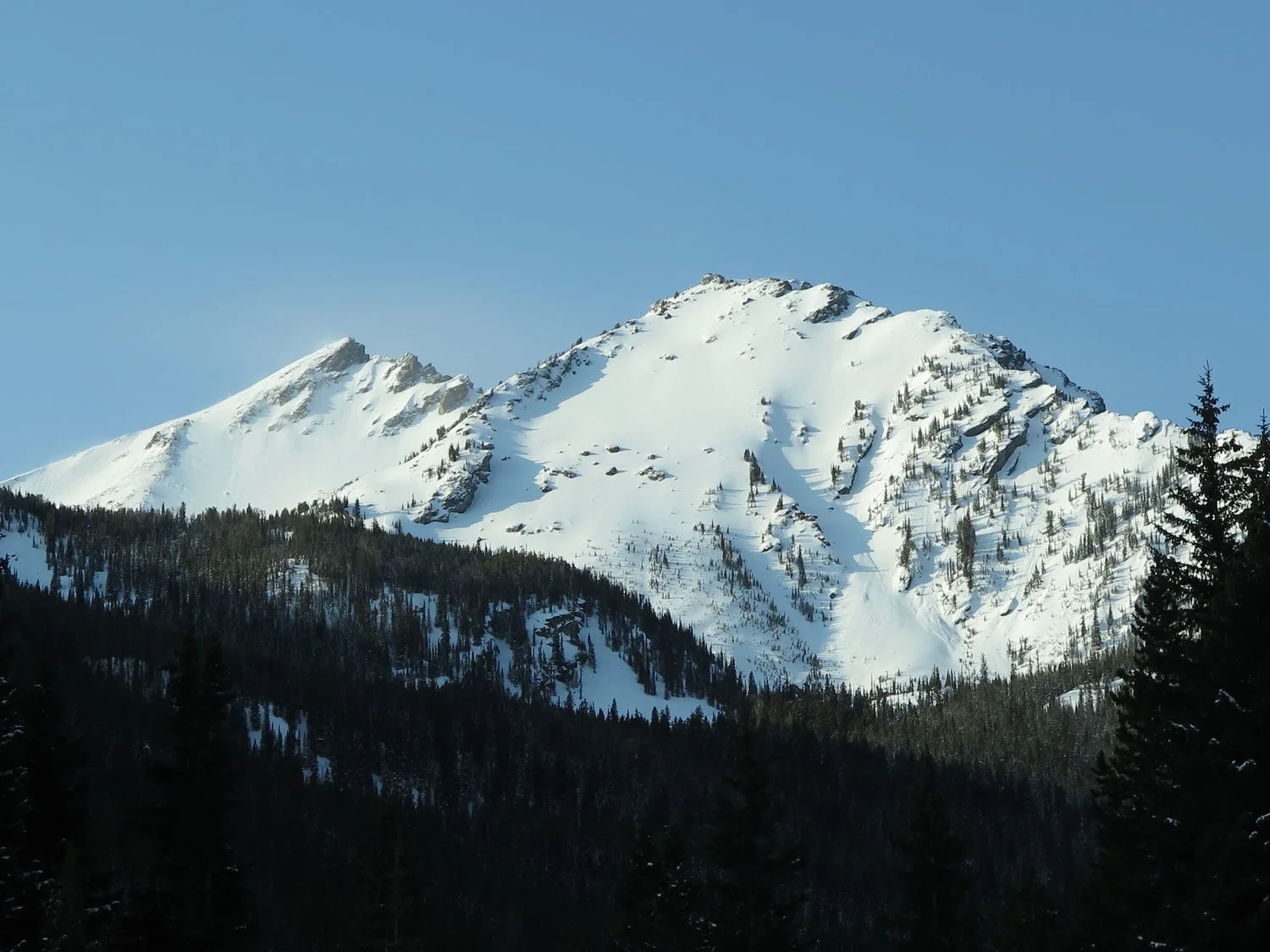 Unique backcountry ski trip