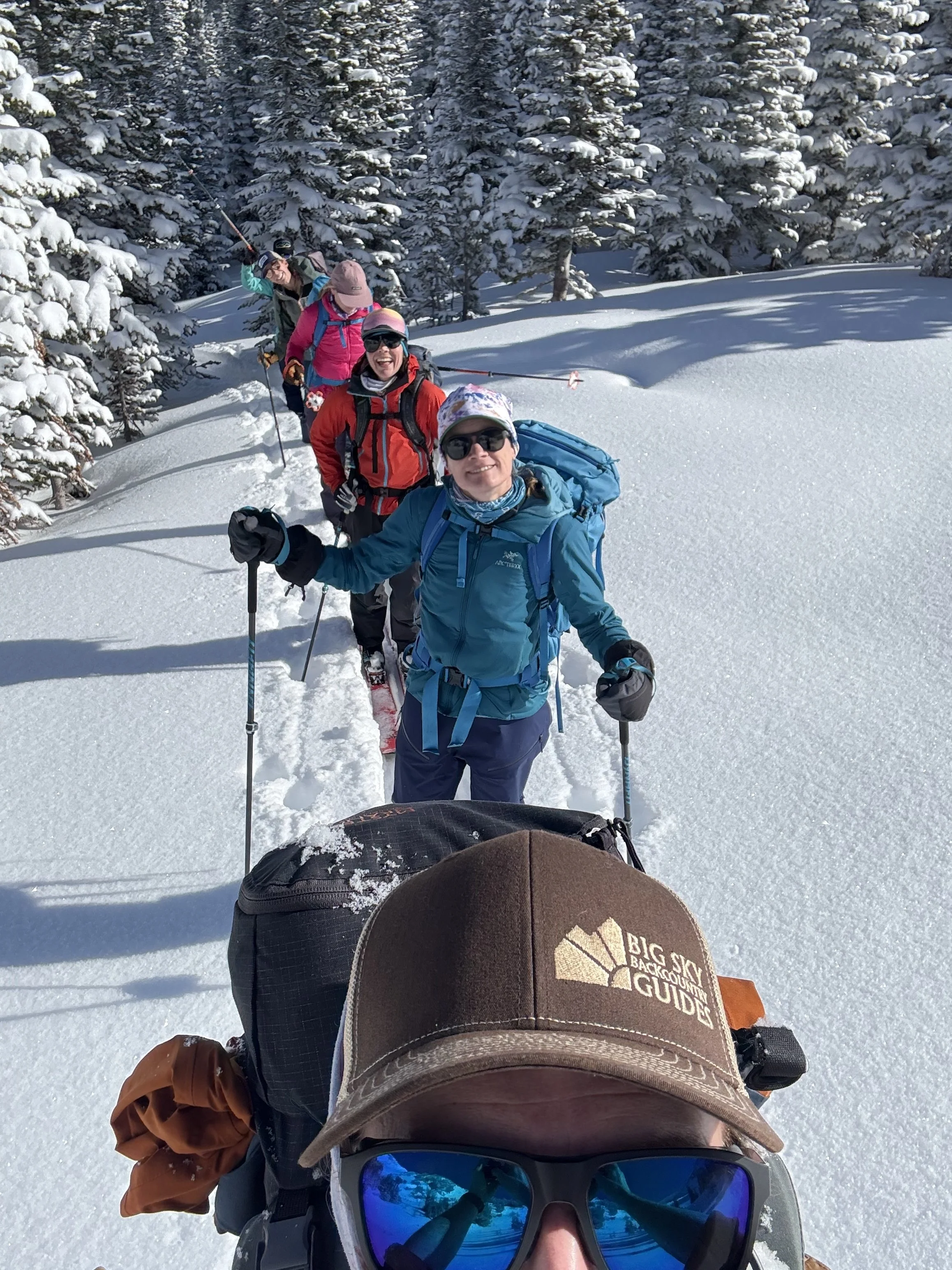 Women in the backcountry