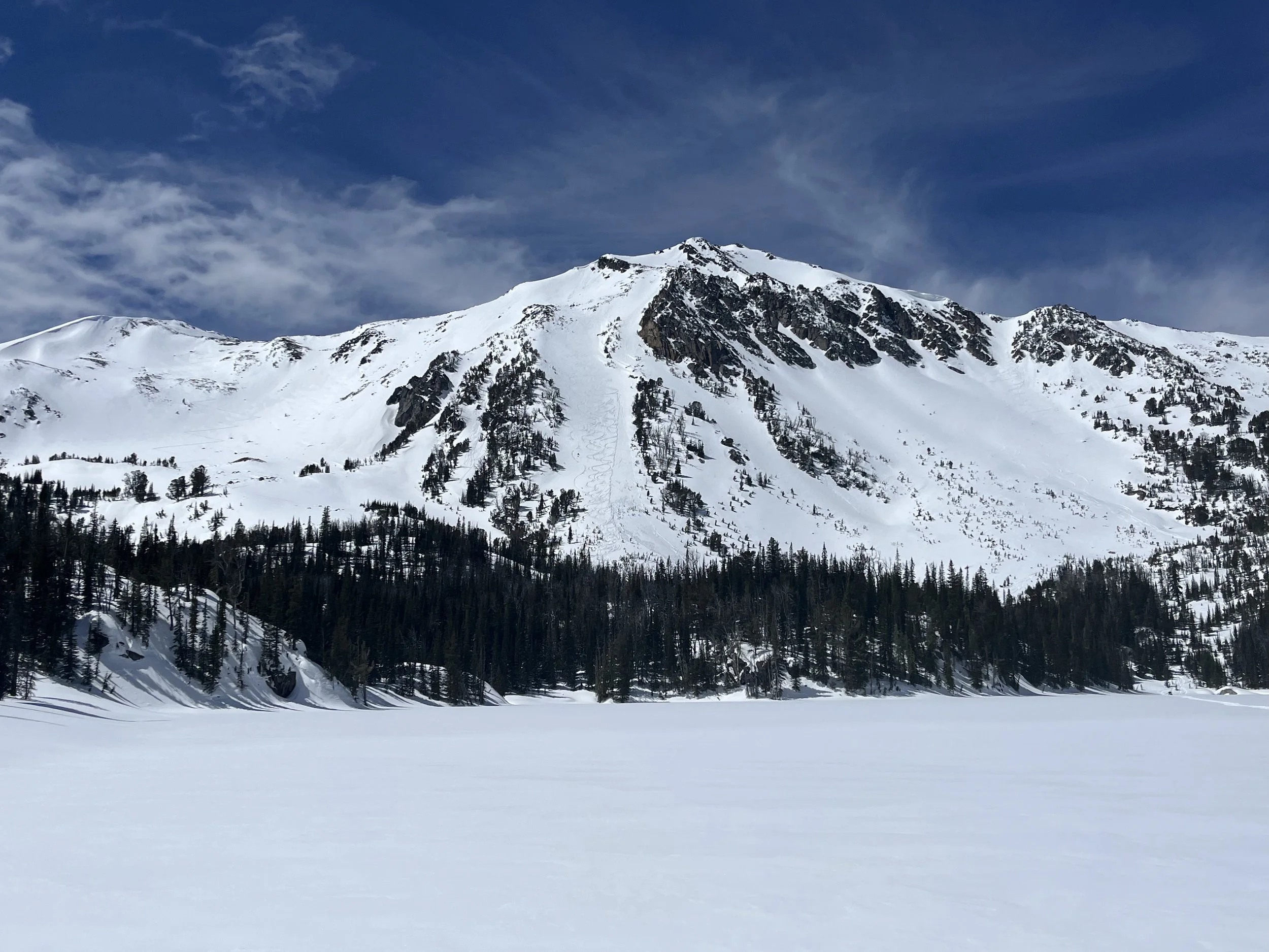 Women's backcountry ski trip