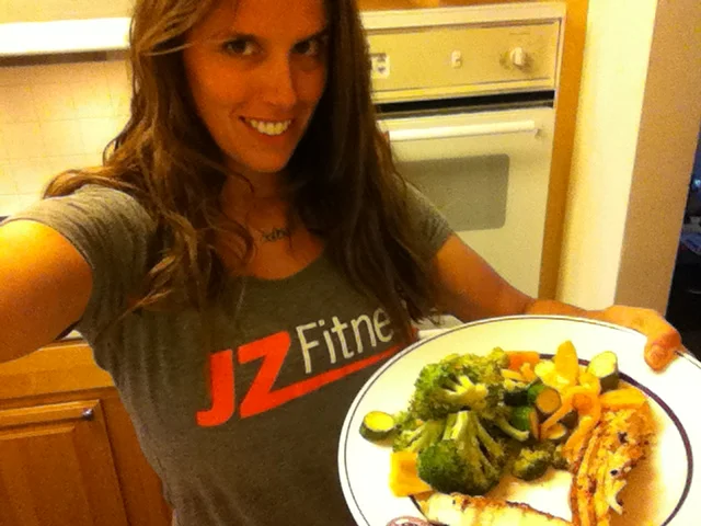 Chicken and Parmed Veggies