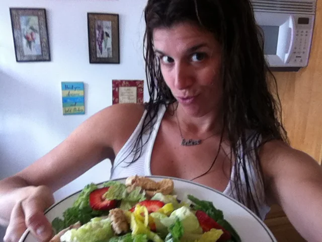 Quick Salad N Pre-Made Protein