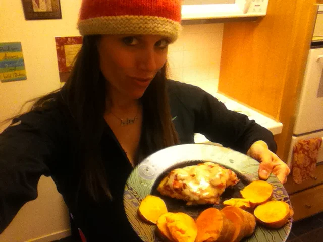 Low Glycemic Chicken Parm Dinner