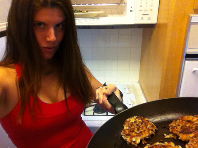 Turkey Burger on the go