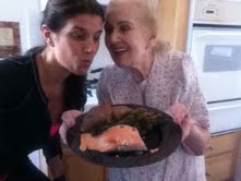 Wild Salmon with Sylvie (JZ’s Grandma)