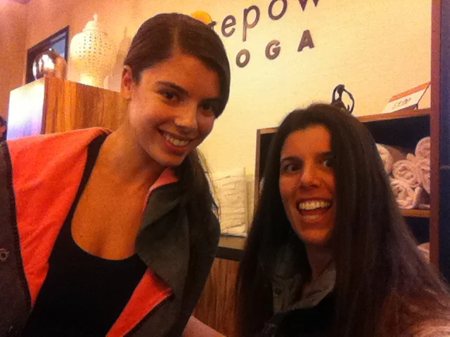 Mary Allen rocks Core Power Yoga