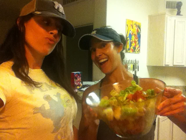 Always add salad!