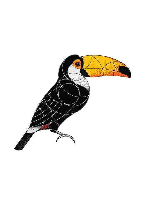 T's Toucan A6 Greeting Card