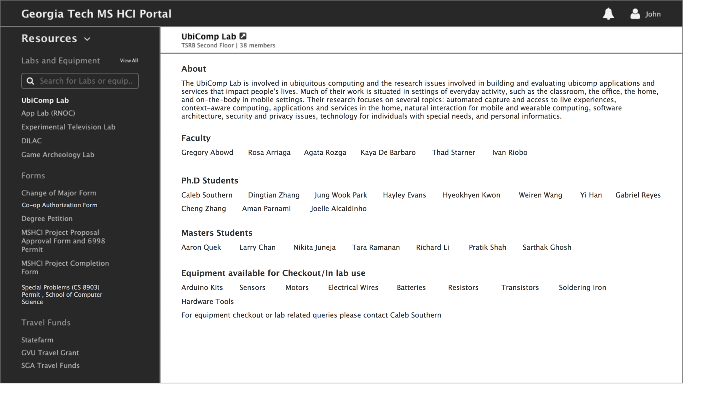 Resources Page