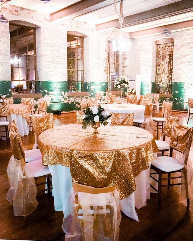 Don&rsquo;t forget that The Engine Room isn&rsquo;t just for weddings! It&rsquo;s also a great place to celebrate a special birthday or anniversary! You better believe that the 11 year old princess that this setup was for will NEVER forget this golde