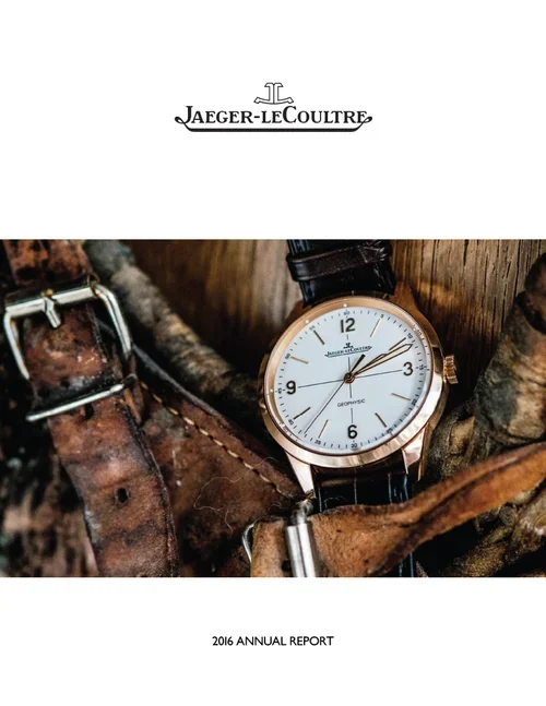 Jaeger-LeCoultre — Annual Report