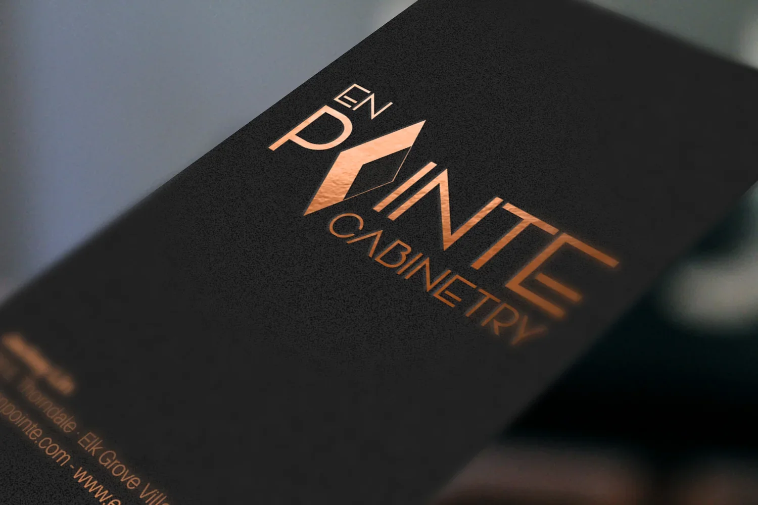 En Pointe Cabinetry — Rebranding