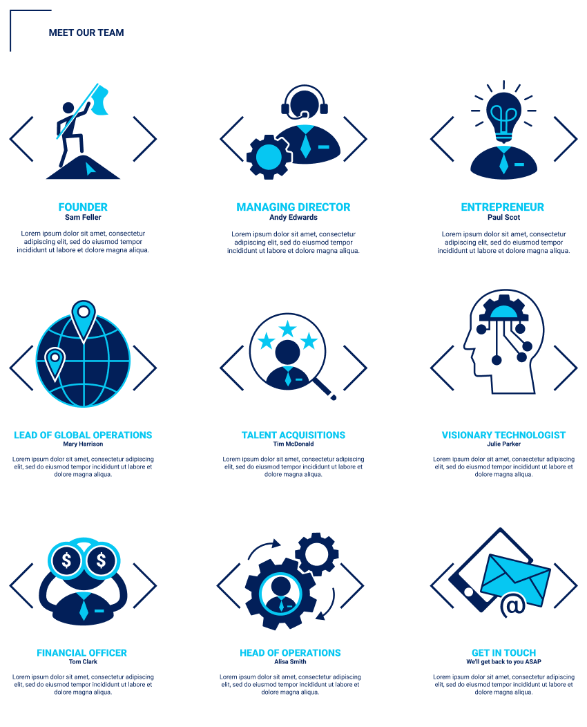 Team Icons — Iconography