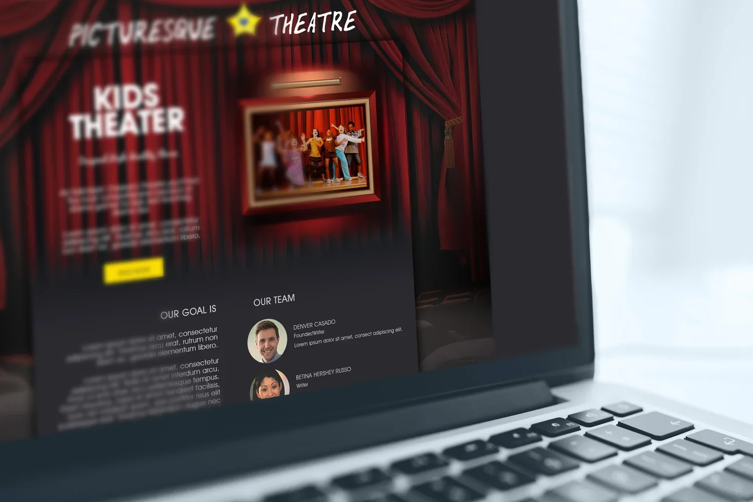 Picturesque Theatre — Logo & Website Design