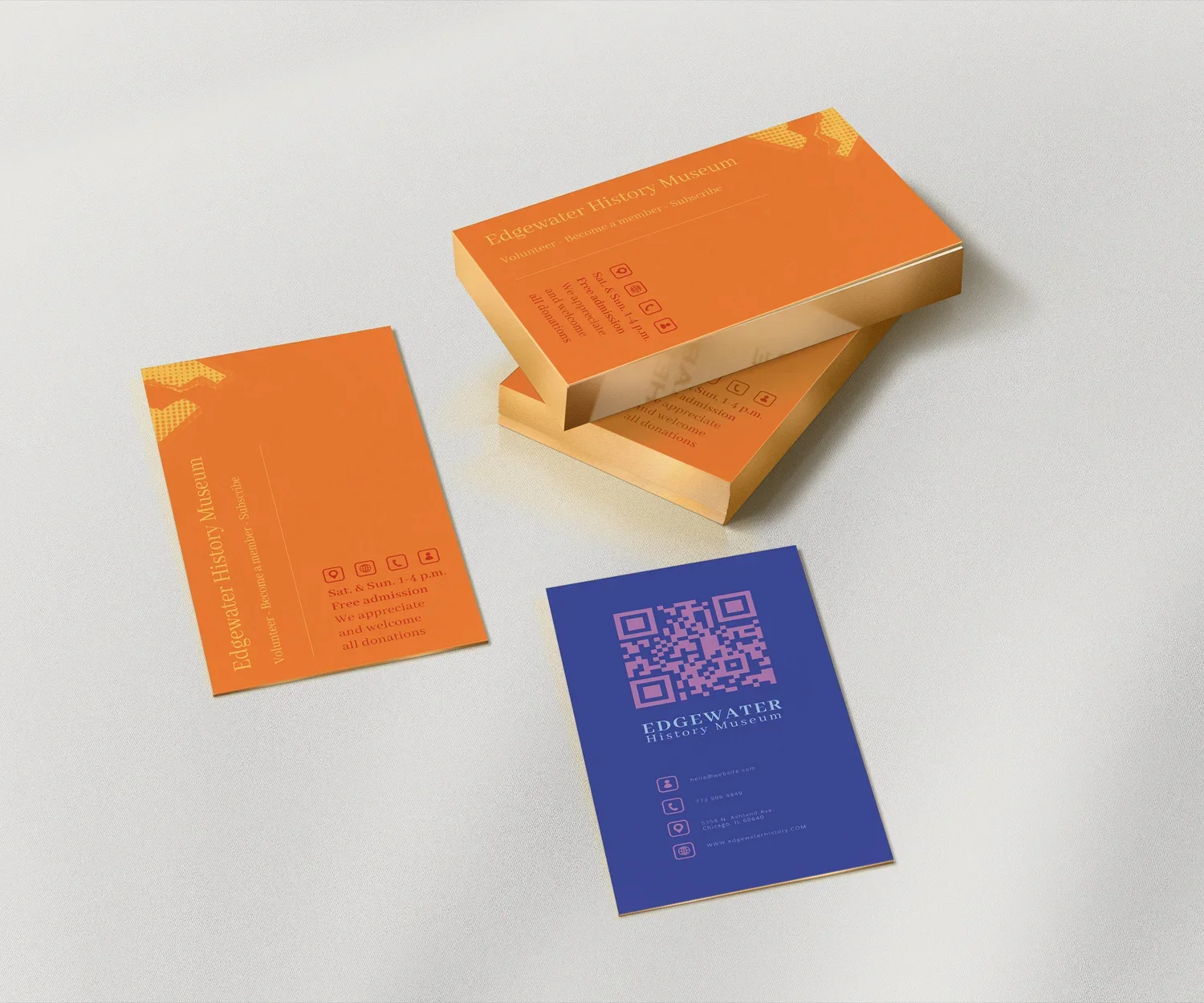Edgewater Historical Society — Print & Web Design
