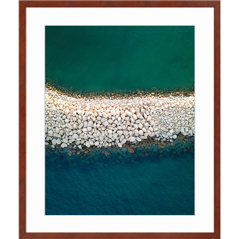 Ocean Blues Cinnamon Frame Print.png