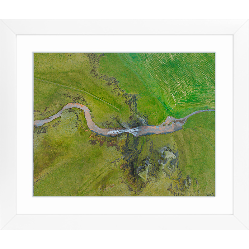 Nowhere Flow White Frame Print.png