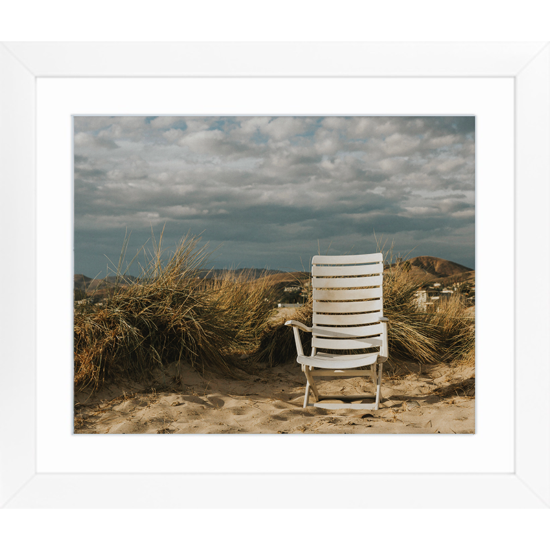 Sunset Views White Frame Print.png
