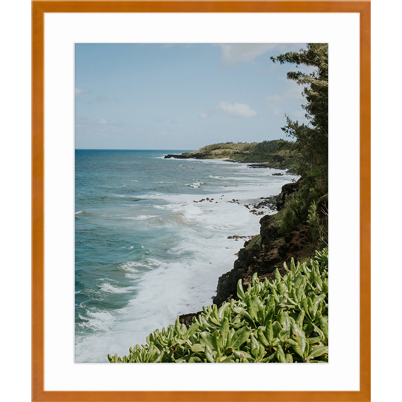 Mauritius Views Maple Frame Print.png