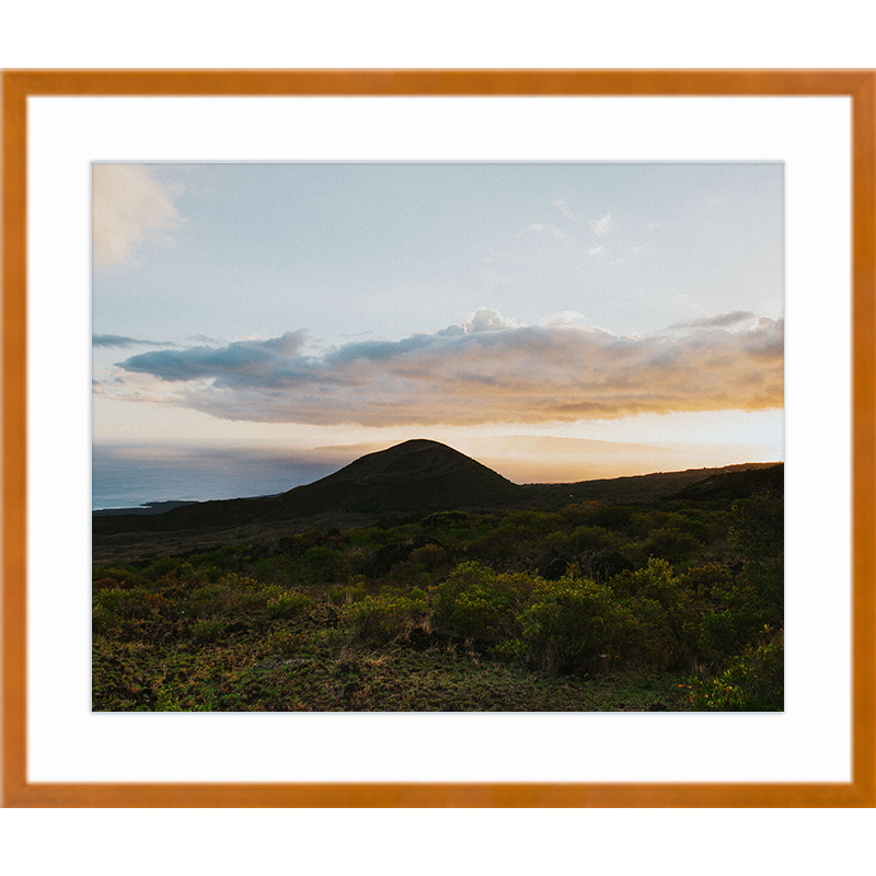 Hawaiian Drizzle Maple Frame Print.png