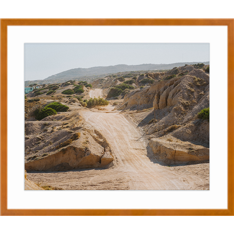 Dirt Road Maple Frame Print.png
