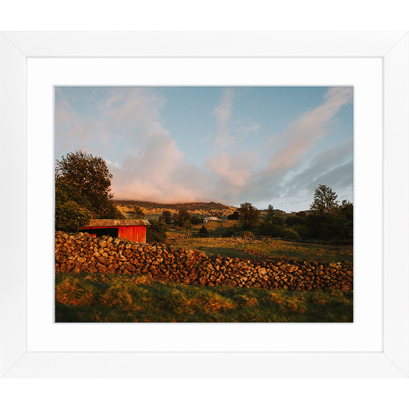 Golden Hour White Frame Print.png