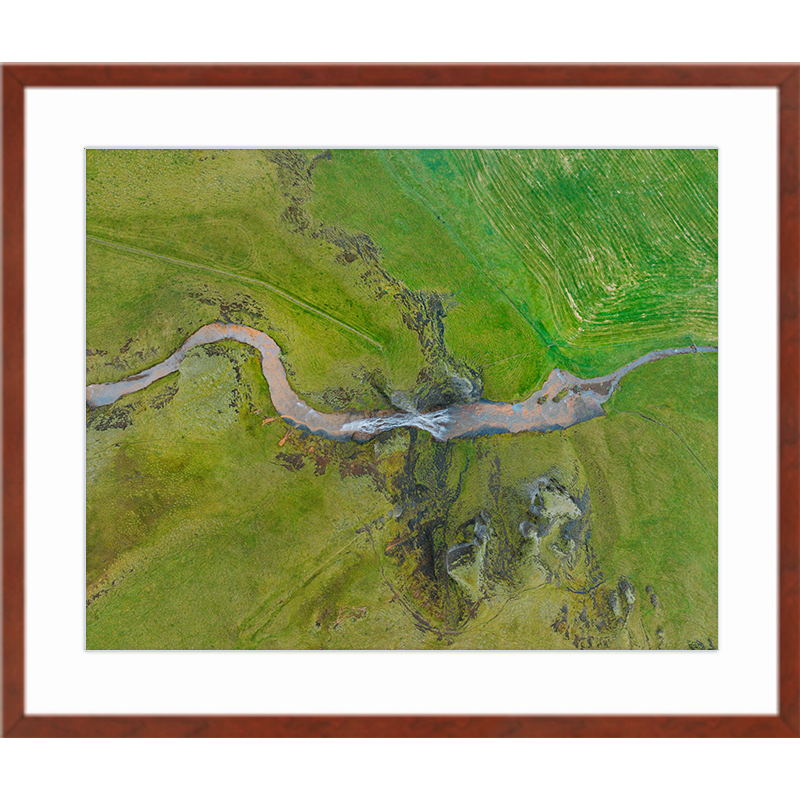 Nowhere Flow Cinnamon Frame Print.png