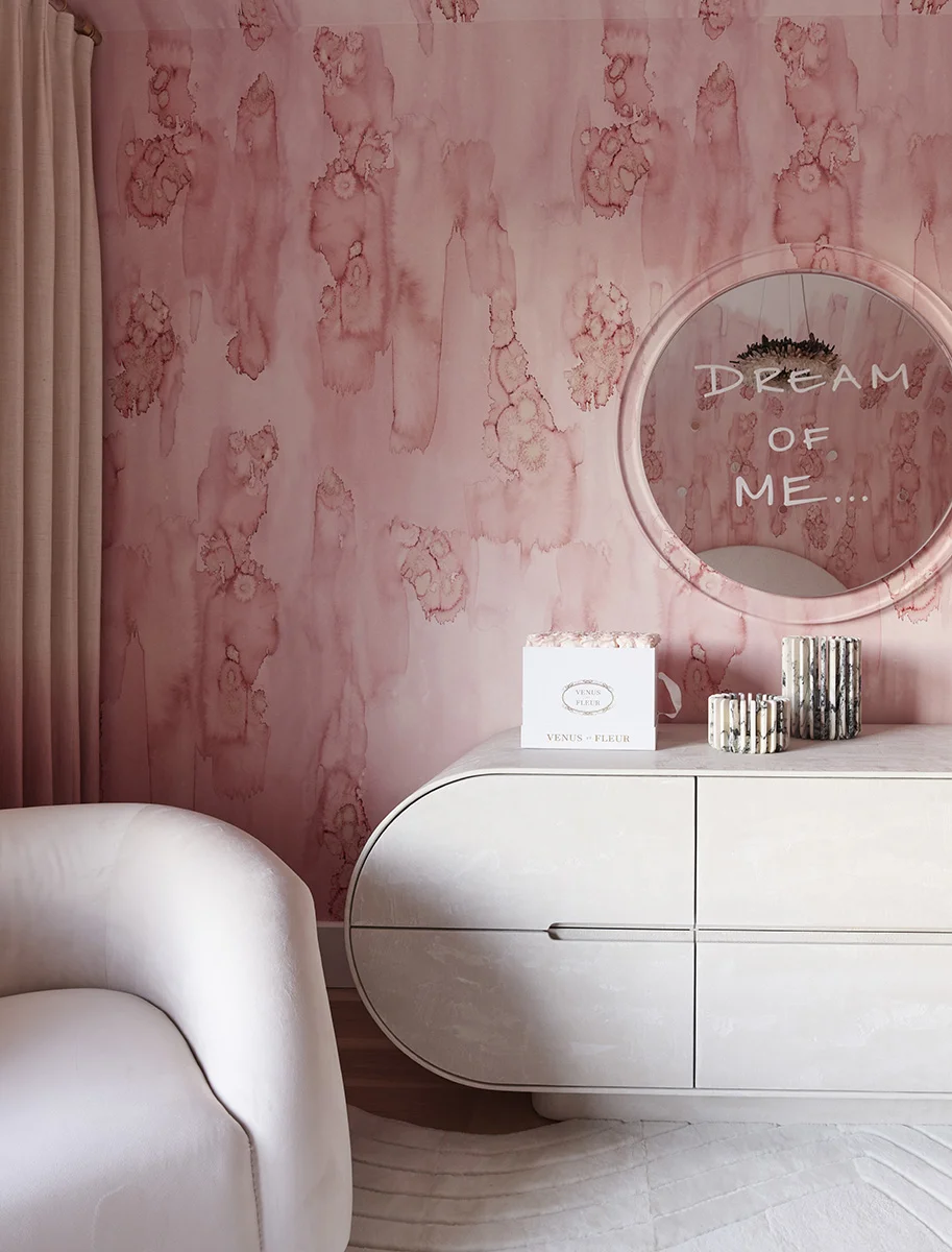 CUFFHOME UNFINISHED IN BLUSH Designer: Cara Woodhouse Designs Photo: JJ Jetel Photography